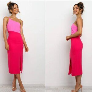 Pedal And Pup One Shoulder Xiomar Dress